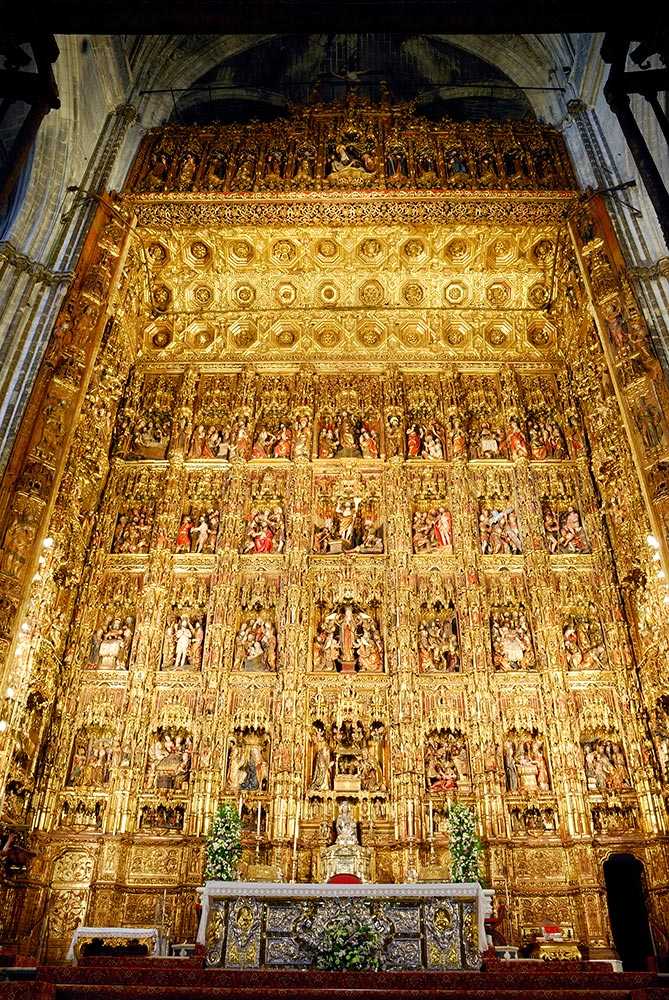 Resultado de imagen de retablos góticos sevilla