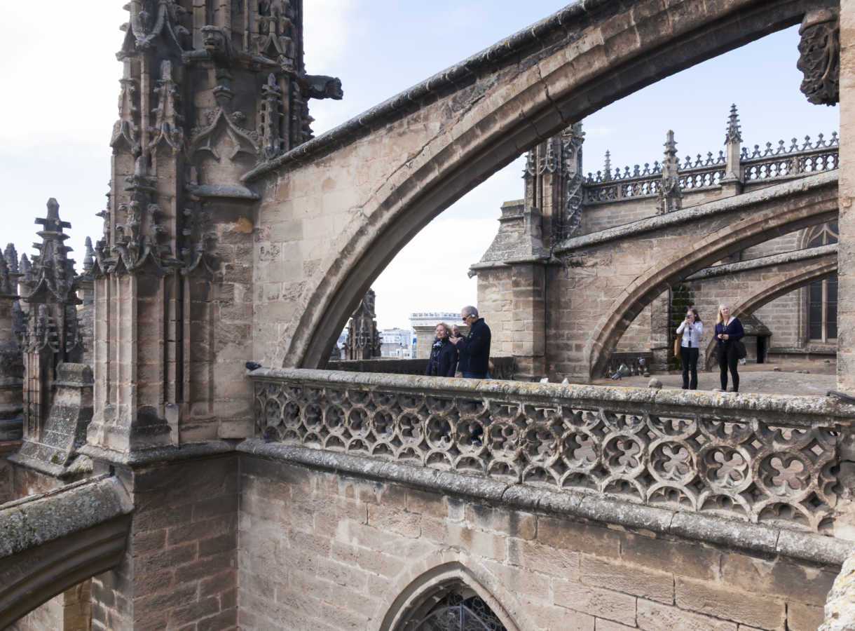 Astronave Humilde fertilizante Visita a las cubiertas - Web Oficial Catedral de Sevilla